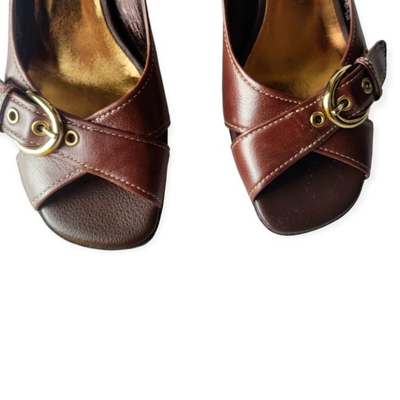 NWOT Joan & David Circa Comfort 365 Buckled Slingback Sandal - Picture 3 of 6